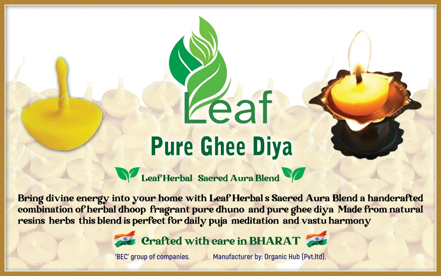 𝐏𝐔𝐑𝐄 𝐂𝐎𝐖 𝐆𝐇𝐄𝐄 𝐃𝐈𝐘𝐀 𝟏𝟎𝟎 𝐏𝐂𝐒 (𝐏𝐀𝐂𝐊 𝐎𝐅 𝟏) | 𝐘𝐨𝐮𝐫 𝐝𝐚𝐢𝐥𝐲 𝐫𝐢𝐭𝐮𝐚𝐥, 𝐬𝐢𝐦𝐩𝐥𝐢𝐟𝐢𝐞𝐝. (𝐏𝐨𝐬𝐢𝐭𝐢𝐨𝐧𝐬 𝐭𝐡𝐞 𝐩𝐫𝐨𝐝𝐮𝐜𝐭 𝐚𝐬 𝐚 𝐜𝐨𝐧𝐯𝐞𝐧𝐢𝐞𝐧𝐭 𝐩𝐚𝐫𝐭 𝐨𝐟 𝐚 𝐝𝐚𝐢𝐥𝐲 𝐫𝐨𝐮𝐭𝐢𝐧𝐞)