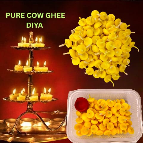 𝐏𝐔𝐑𝐄 𝐂𝐎𝐖 𝐆𝐇𝐄𝐄 𝐃𝐈𝐘𝐀 𝟏𝟎𝟎 𝐏𝐂𝐒 (𝐏𝐀𝐂𝐊 𝐎𝐅 𝟏) | 𝐘𝐨𝐮𝐫 𝐝𝐚𝐢𝐥𝐲 𝐫𝐢𝐭𝐮𝐚𝐥, 𝐬𝐢𝐦𝐩𝐥𝐢𝐟𝐢𝐞𝐝. (𝐏𝐨𝐬𝐢𝐭𝐢𝐨𝐧𝐬 𝐭𝐡𝐞 𝐩𝐫𝐨𝐝𝐮𝐜𝐭 𝐚𝐬 𝐚 𝐜𝐨𝐧𝐯𝐞𝐧𝐢𝐞𝐧𝐭 𝐩𝐚𝐫𝐭 𝐨𝐟 𝐚 𝐝𝐚𝐢𝐥𝐲 𝐫𝐨𝐮𝐭𝐢𝐧𝐞)